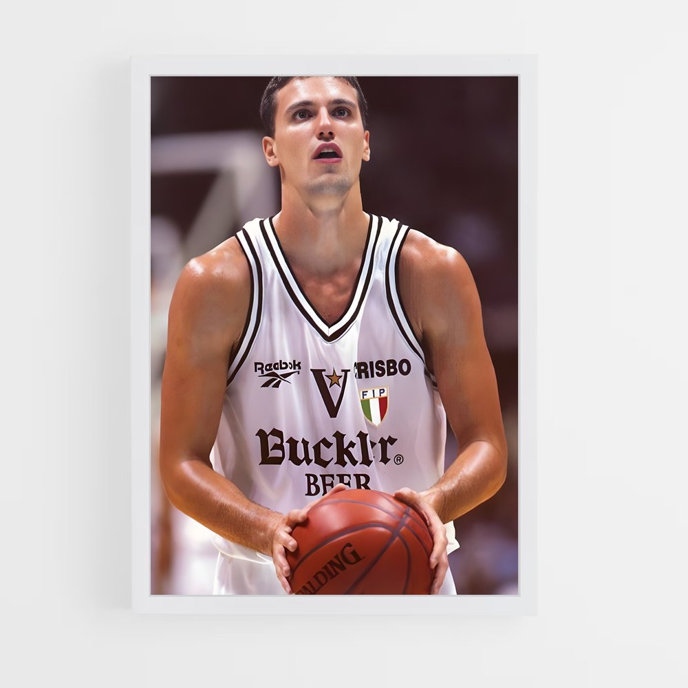 Poster Zaragoza de basket – affiche Basketball (vue 3)